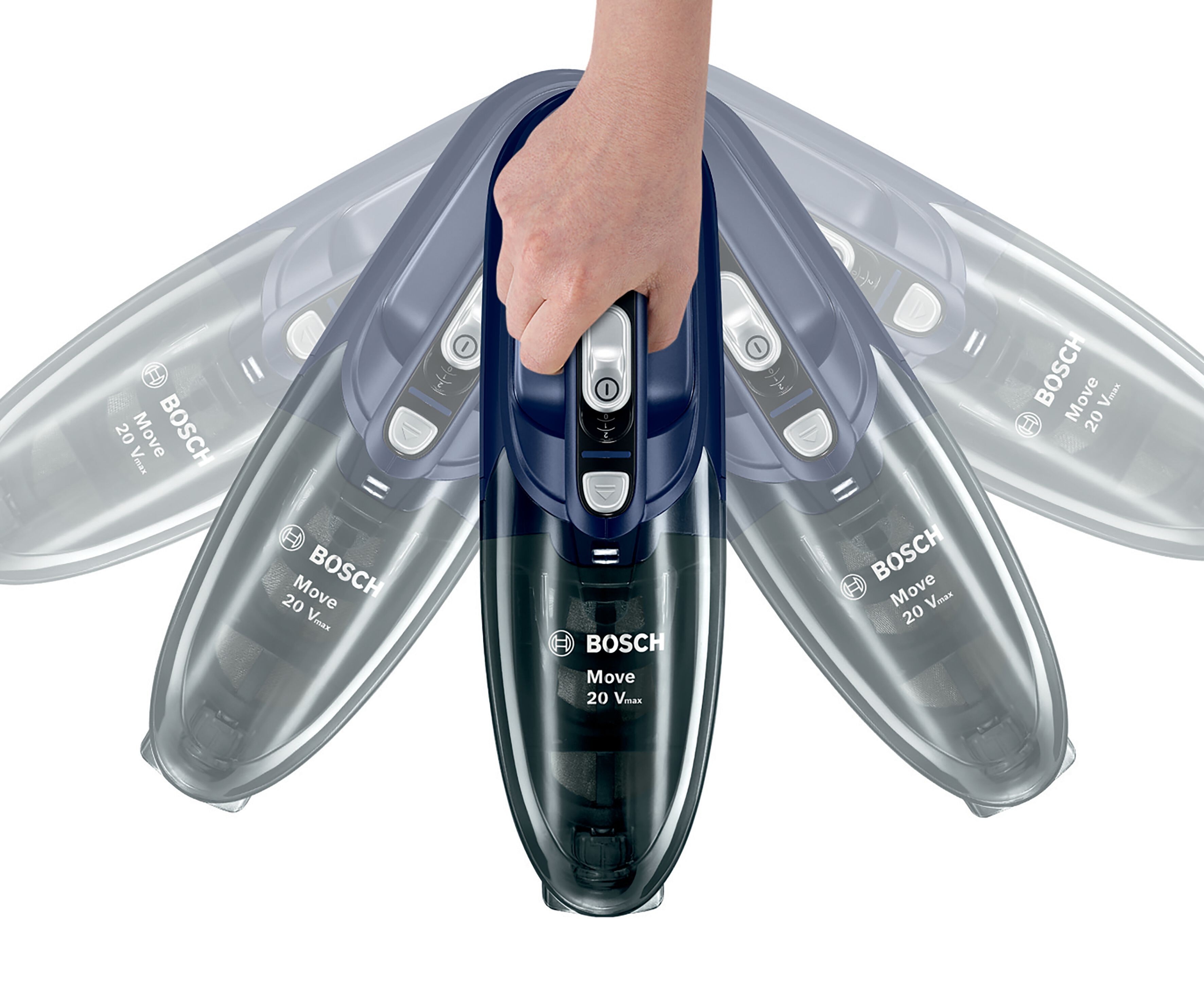 Máy hút bụi cầm tay không dây Bosch BHN20L 18V - Hàng chính hãng