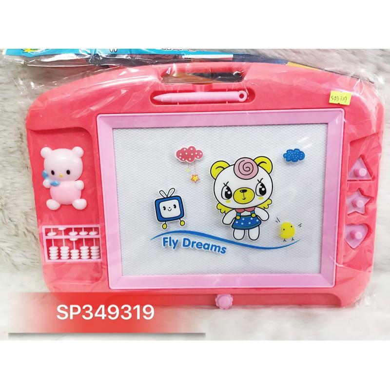 Đồ Chơi Túi bảng viết xóa , bảng tính 3 dấu , TK909 - SP349319