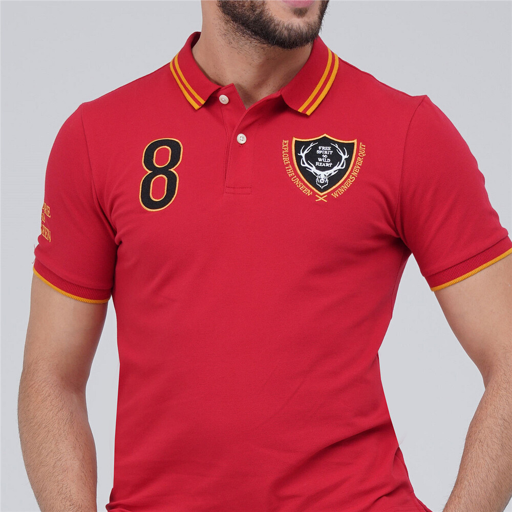 Áo Thun Có Cổ Nam Giordano Thematic Polo 01018402