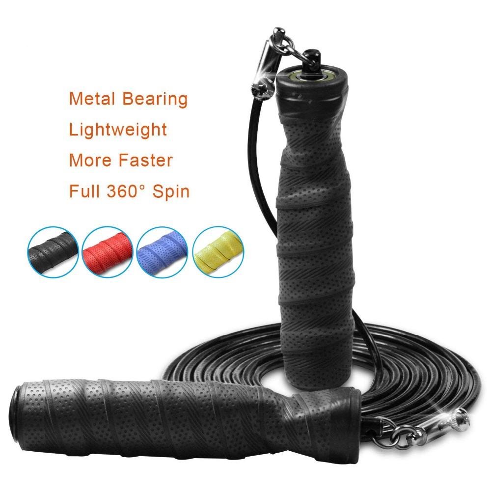 Dây Nhảy Tốc Độ Dây Nhảy Crossfit Dây Nhảy Thể Dục Dây Nhựa PVC Chắc Chắn Lớp Cao Su Có Thể Điều Chỉnh Mang Tốc Độ Cao cabl