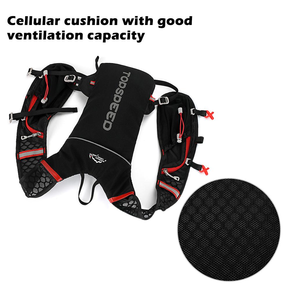 Balo dung tích 5l để đi xe đạp, chạy bộ, leo núi, thiết kế gọn nhẹ