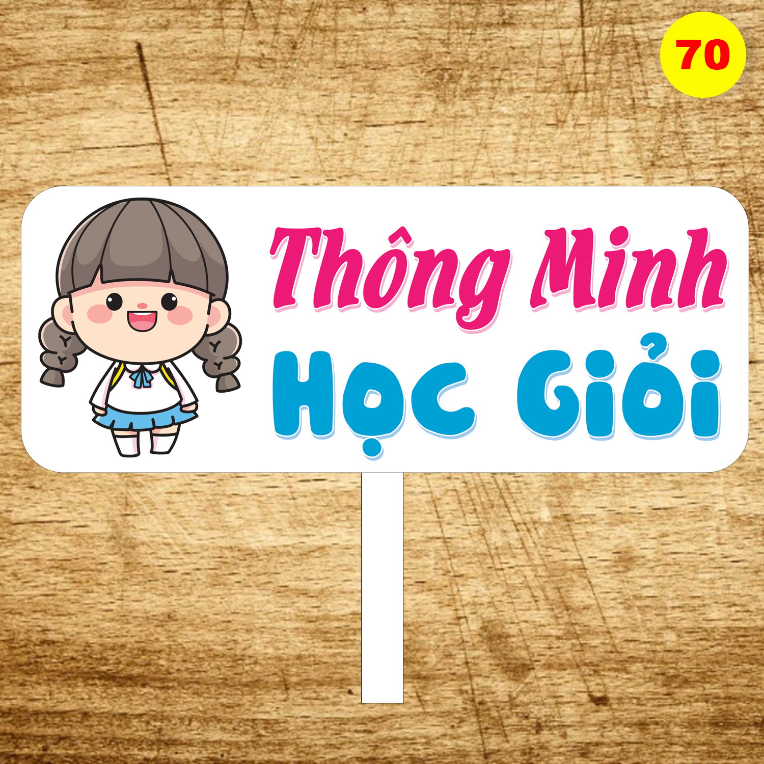 Bảng hashtag sinh nhật MS 70