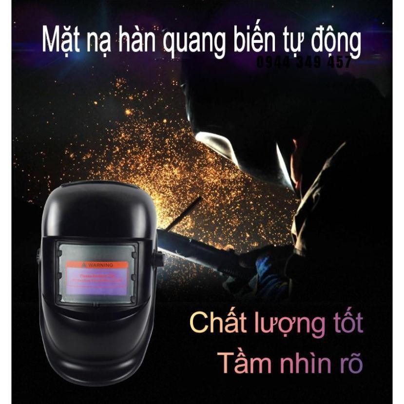 Mặt nạ hàn điện tử bằng nhựa độ cảm biến cao - Kính hàn điện tử tự động tối khi hàn-TK107