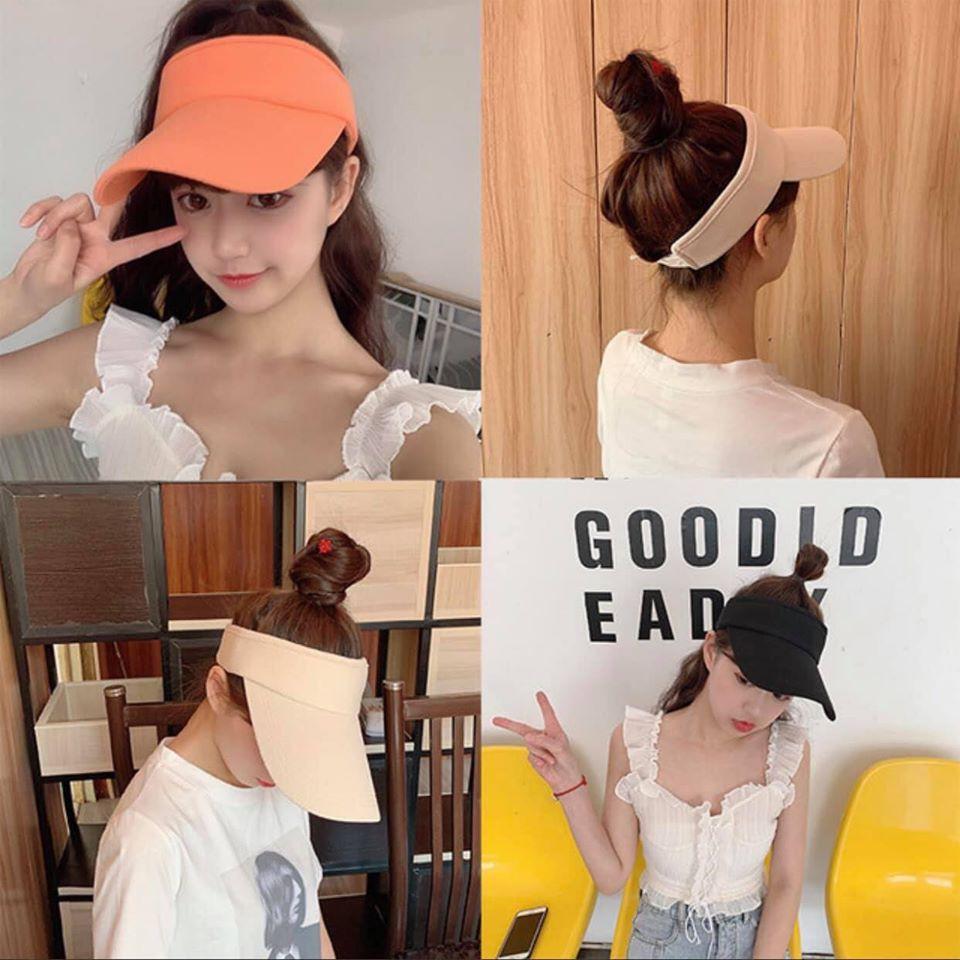 Mũ- Nón Nửa Đầu Thể Thao Cá Tính, kiểu dáng thể thao, chống nắng, phong cách Hàn Quốc