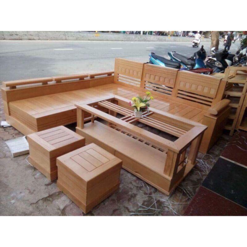 BỘ GÓC GỖ SỒI(GIÁ XƯỞNG)200*180