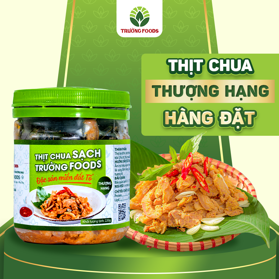 Thịt Chua Thượng Hạng - Thịt Chua Trường Foods 180g