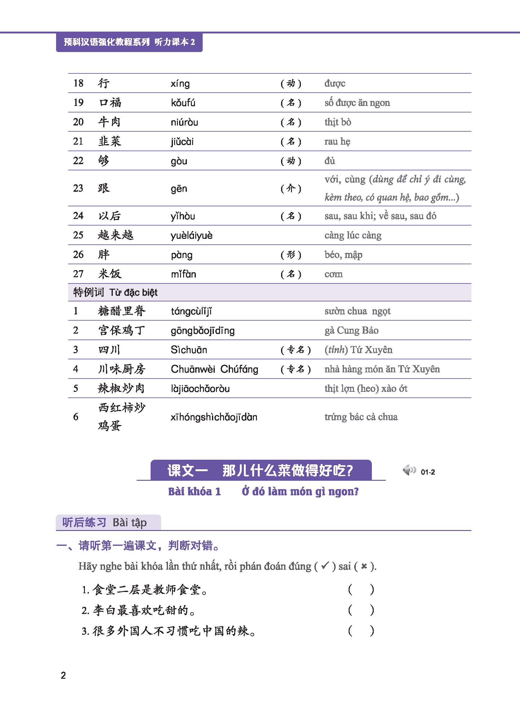 Giáo Trình Tiếng Trung Tăng Cường (Khổ Lớn - In Màu) - Giáo Trình Nghe 2 (Học Kèm Khóa Học Trực Tuyến Miễn Phí, Tặng File Nghe MP3)