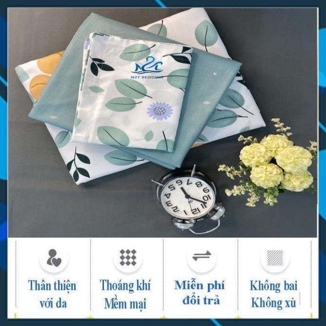 Bộ chăn ga gối Cotton poly Bedding đáng yêu chăn ga Hàn Quốc miễn phí bo chun drap ga giường