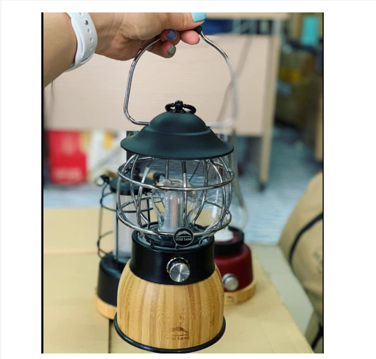 Đèn Led dã ngoại pin sạc phong cách Retro The Harmony Lantern Wild Land