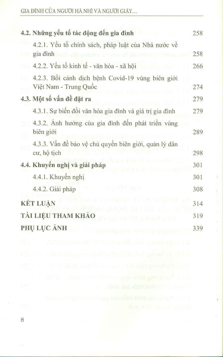 Gia Đình Của Người Hà Nhì Và Người Giáy Ở Vùng Biên Giới Việt Nam - Trung Quốc (Sách Chuyên Khảo) -  Viện Dân Tộc Học; TS. Hoàng Phương Mai chủ biên