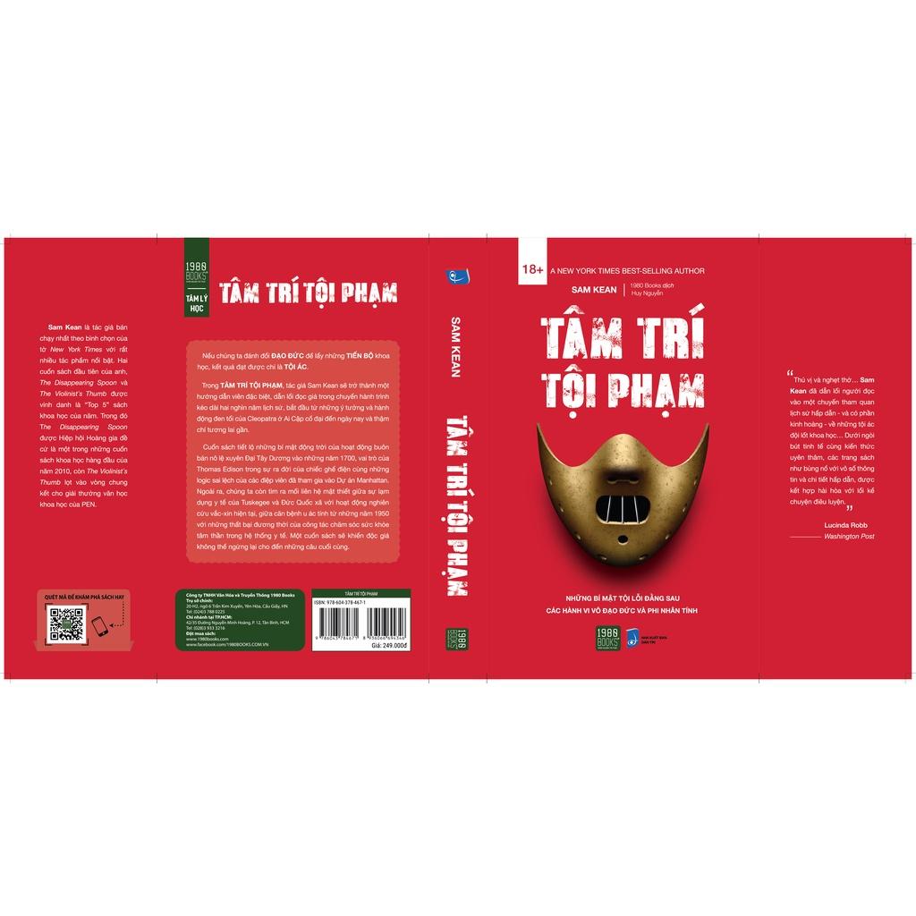 Sách  Tâm Trí Tội Phạm - 1980Books - BẢN QUYỀN