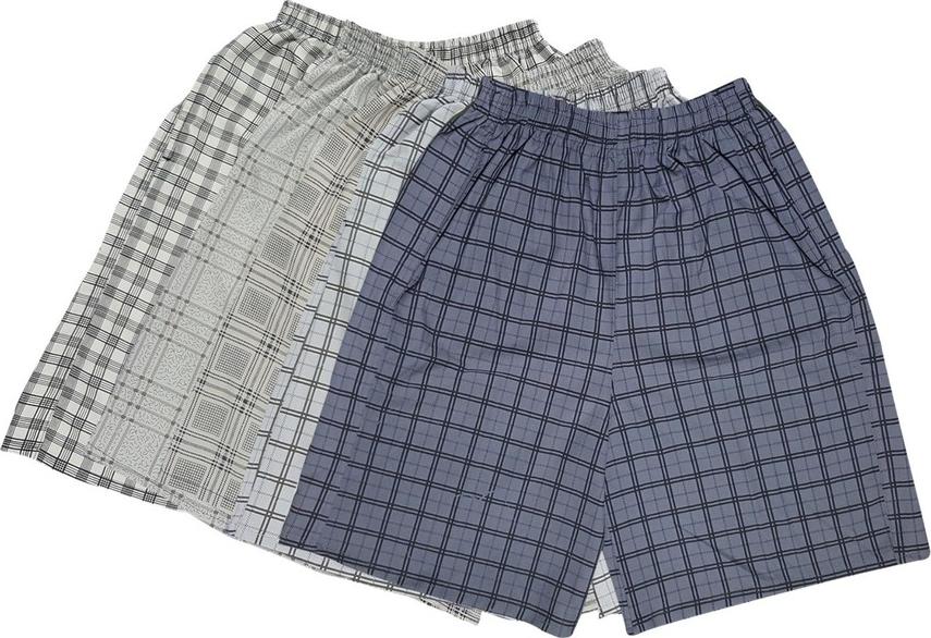 COMBO 5 Quần short nam xuất khẩu vải cotton, co giãn tốt, freesize từ 45 -70kg, , Giao màu ngẫu nhiên