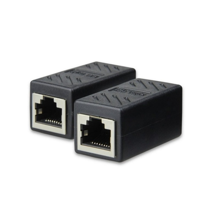 1 Chiếc 2022 Mới RJ45 1 Đến 1/2 LAN Ethernet Mạng Nữ Bộ Chia Cổng Kết Nối Bộ Chia Mở Rộng Cắm Mạng Tee Đầu
