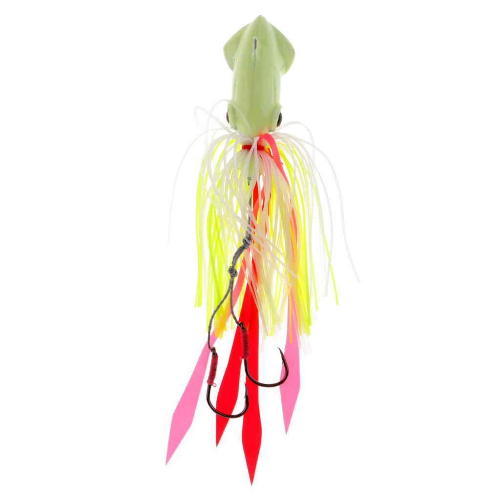 72g Metal Fishing Lure Heavy Cover Jig Head Bait Saltwater Jig Hook