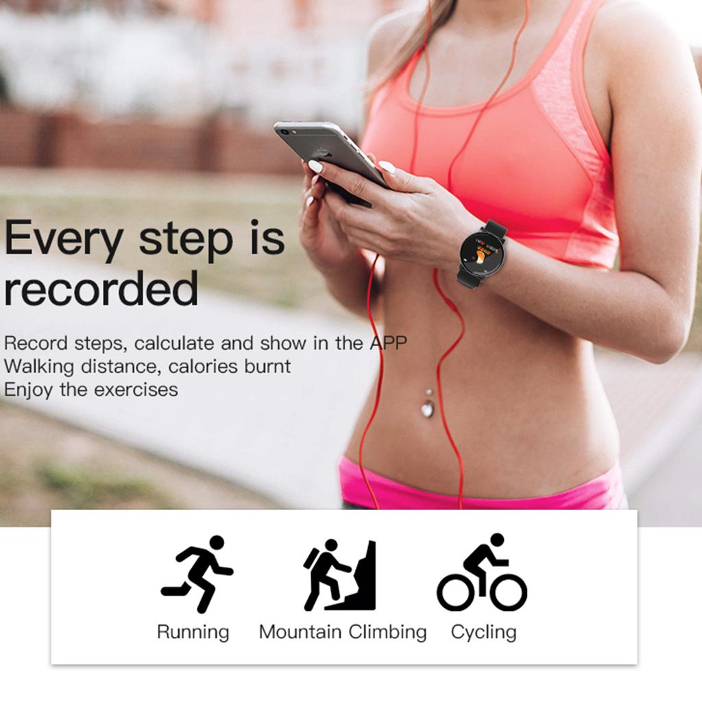 Men Sports Bluetooth Smart Watch Fitness Tracker Bracelet IP67 Waterproof