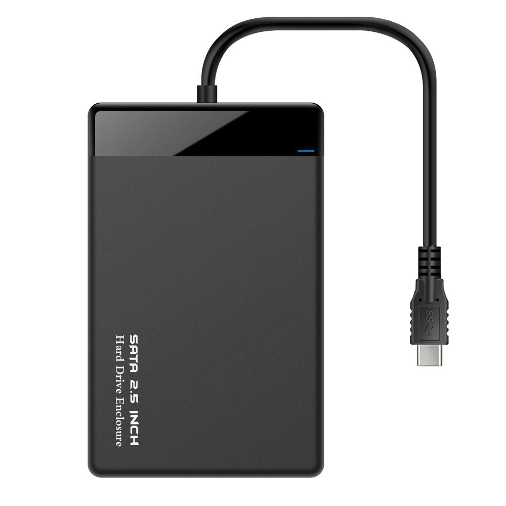 Khuyến mại ổ cứng di động hộp USB3.0 notebook SSD thể rắn cơ hộp ổ cứng 2.5 inch cổng nối tiếp hỗ trợ Type-C