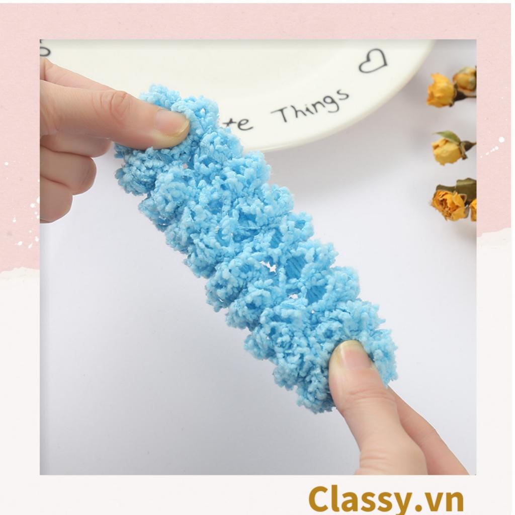 Dây cột tóc Classy phát sáng ban đêm 2 màu led hồng và xanh PK1400