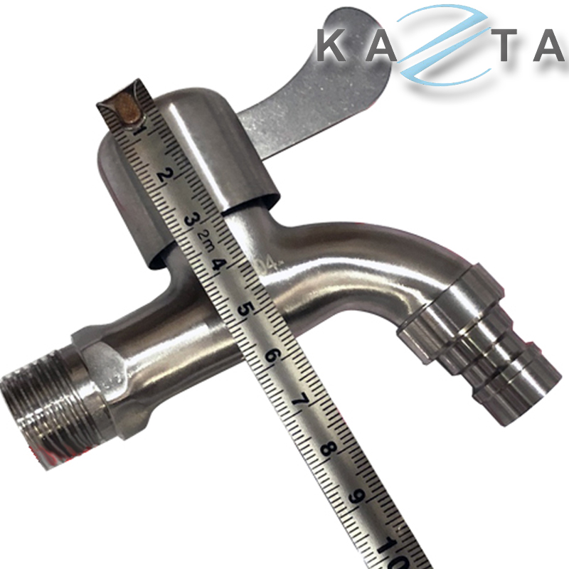 Vòi hồ gắn tường KAZTA KZ-VH01 inox SUS304