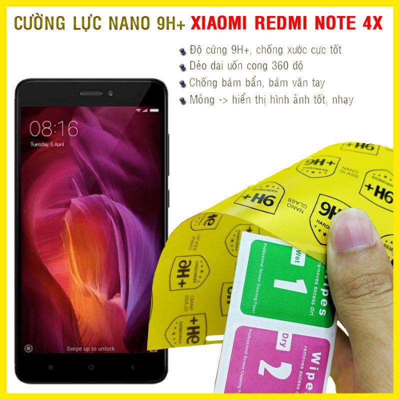 Dán cường lực dẻo nano dành cho Xiaomi Redmi Note 4X