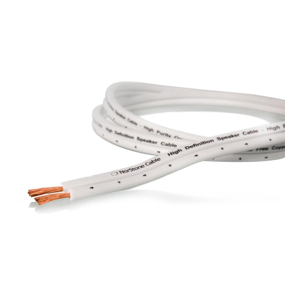 Dây loa NORSTONE WHITE 250 SPEAKER CABLE/10M - Hàng Chính Hãng