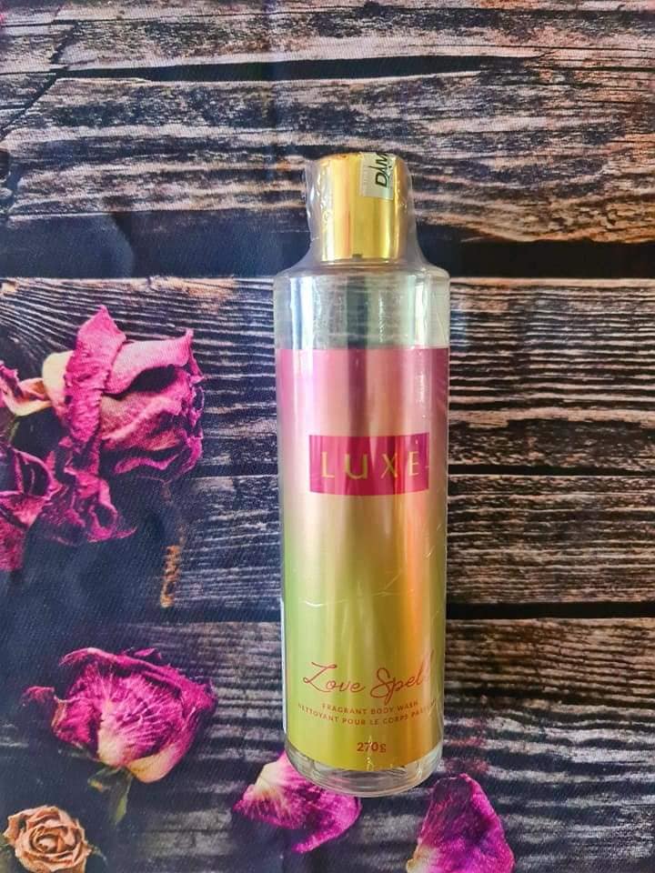 Sữa Tắm Tươi Mát Ngọt Ngào Cao Cấp Độc Quyền Damode Luxe Love SPell Fragrant Chai 260gr Dành Cho Nữ