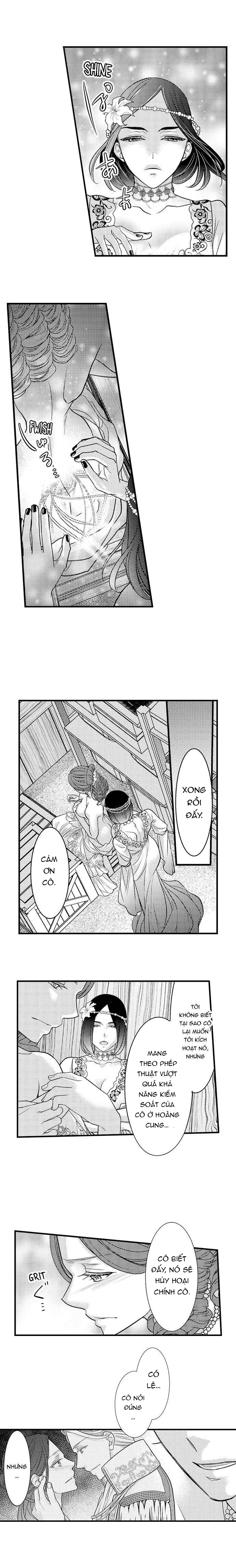 chuyển sinh vào thế giới khác ~ nếu muốn trở thành nữ hoàng hãy tìm cách để được hoàng đế sủng ái vào ban đêm chapter 47.2 6