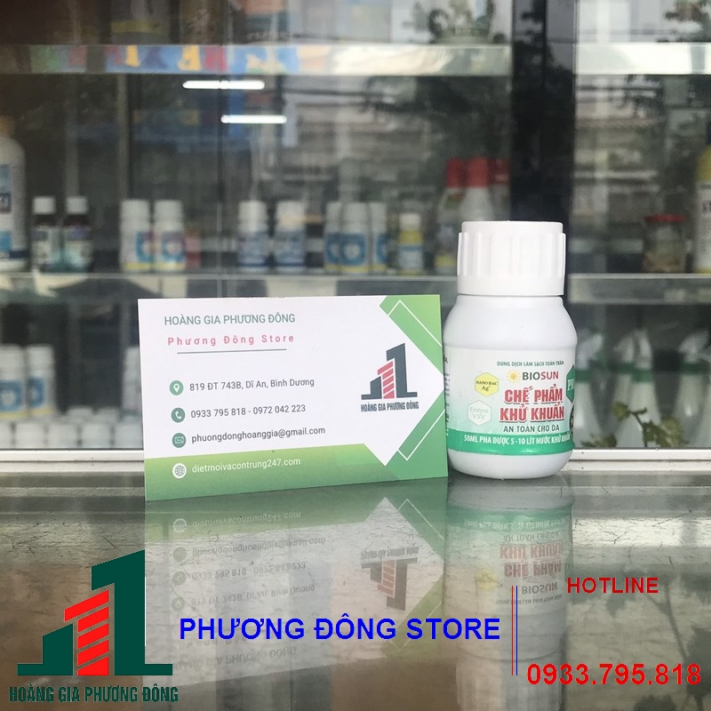 Dung dịch khử khuẩn BIO SUN _ CHAI 50ml