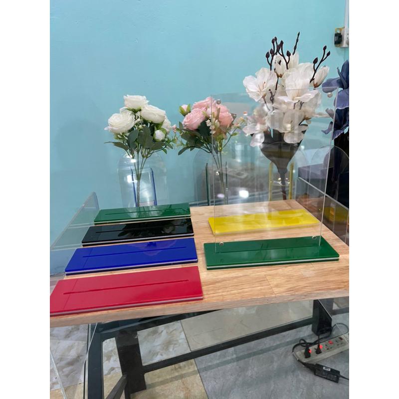 Menu mica hít nam châm, A4 A5 A6 A7 B6, nhiều màu sắc - Đế Vàng