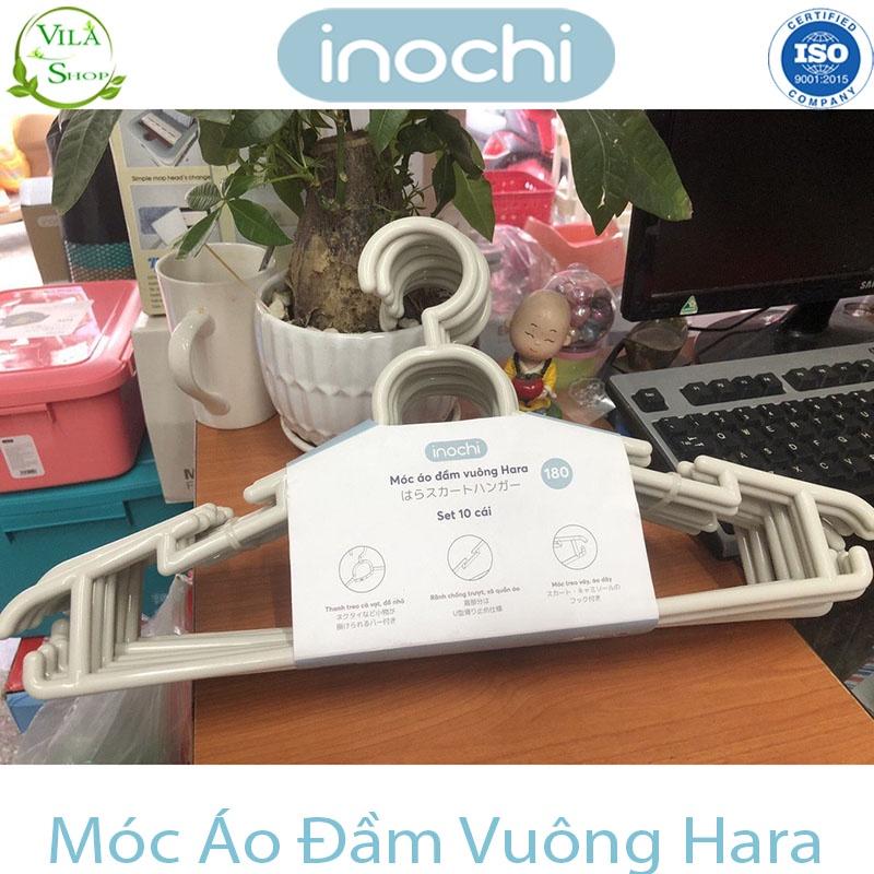 Móc Treo Quần Áo, Móc Treo Đa Năng Hara 180, Móc Quần Áo Người Lớn Nhựa Cao Cấp Inochi