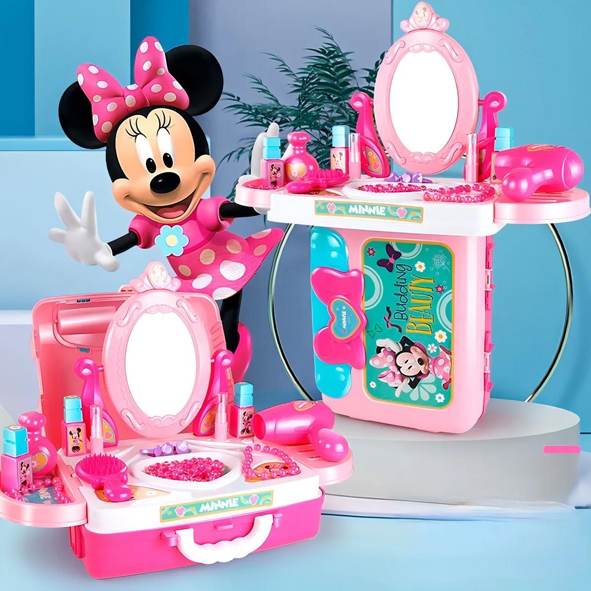 Đồ Chơi Trang Điểm Dáng Vali 3 Trong 1 Minnie - Sweet Heart SH10118