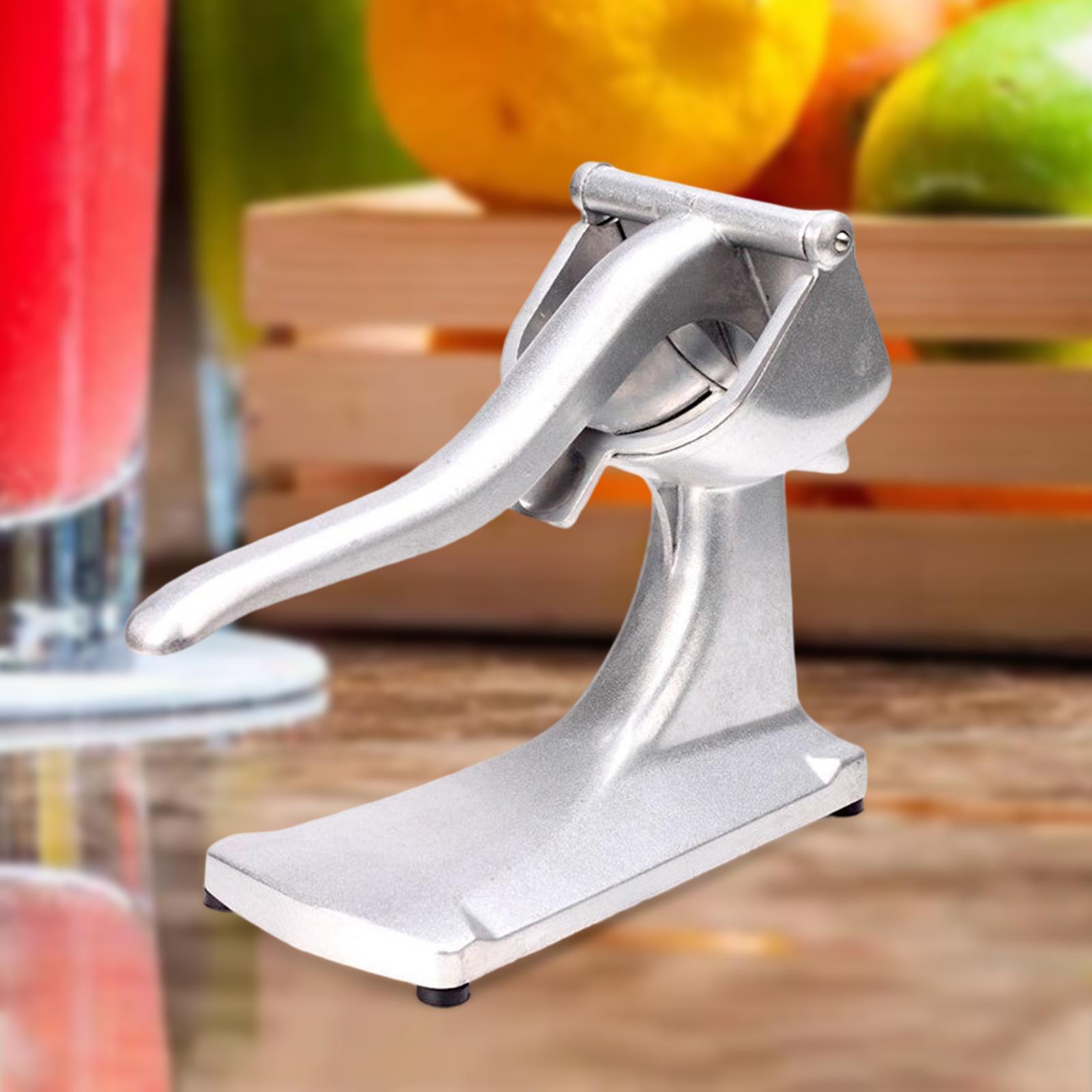Heavy Duty Manual Juicer Silver Lemon Squeezer for Watermelon Lemon Fruit