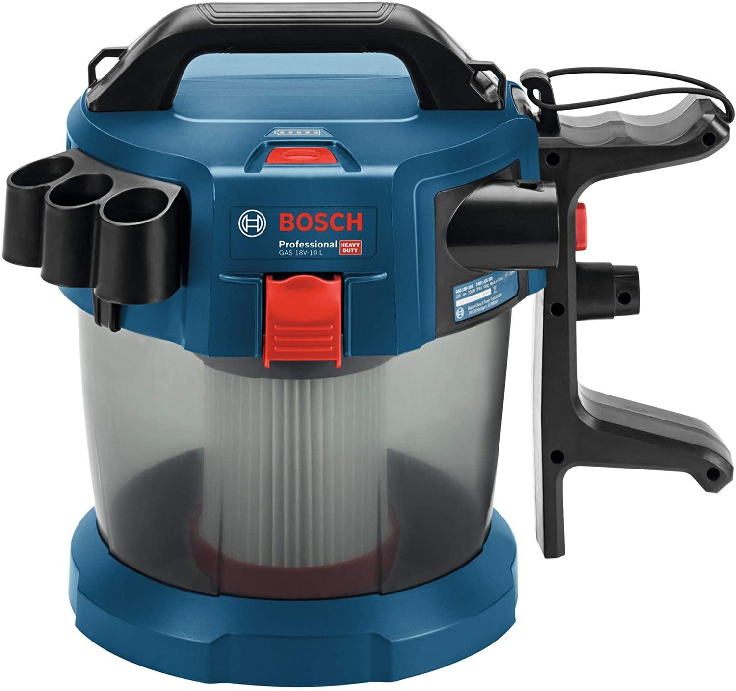 MÁY HÚT BỤI 90 MBAR 10L BOSCH GAS 18V-10 L (SOLO) - HÀNG CHÍNH HÃNG