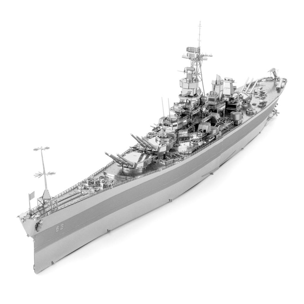 Mô Hình Lắp Ráp 3d Thiết Giáp Hạm USS Missouri – Hoa Kỳ