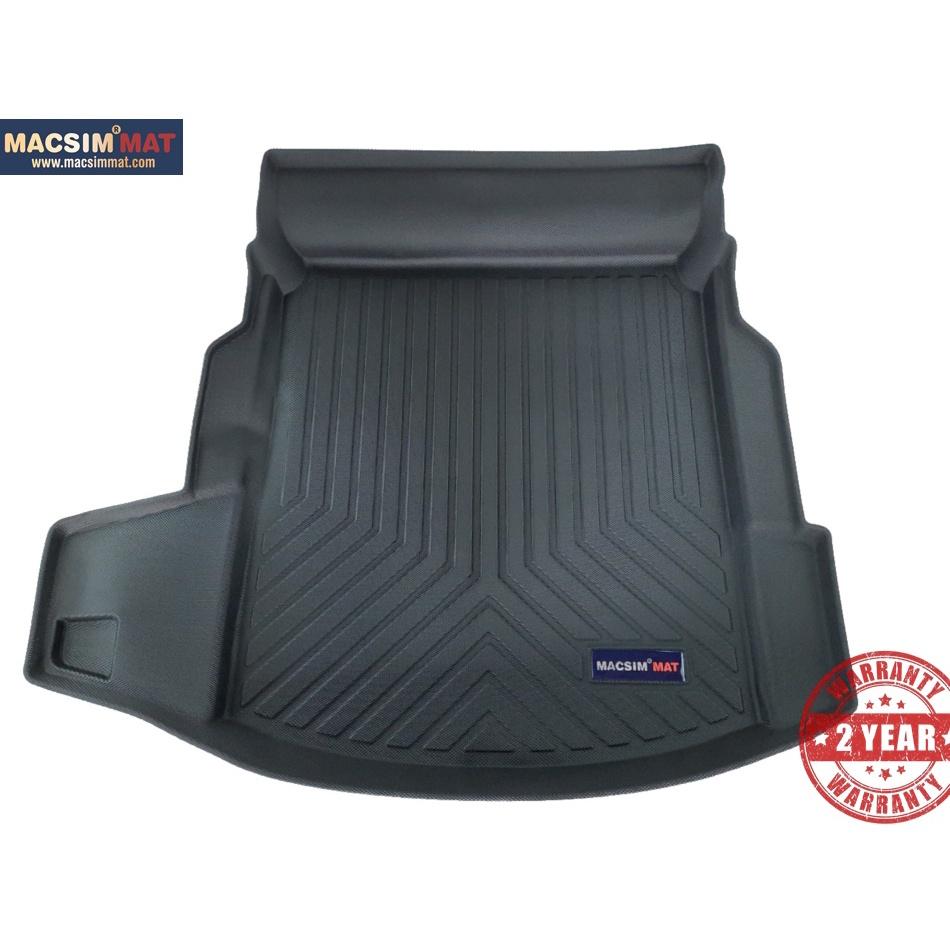 Thảm lót cốp xe ô tô Audi A8 2019-đến nay nhãn hiệu Macsim hàng loại 2