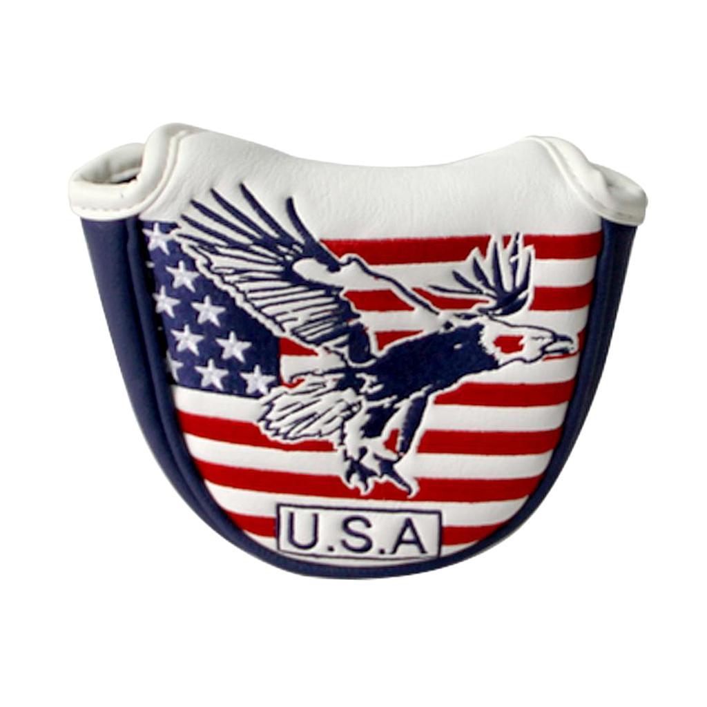 2x Waterproof Golf Putters Headcover Bag Cover Golf Club Head Cover Headcover