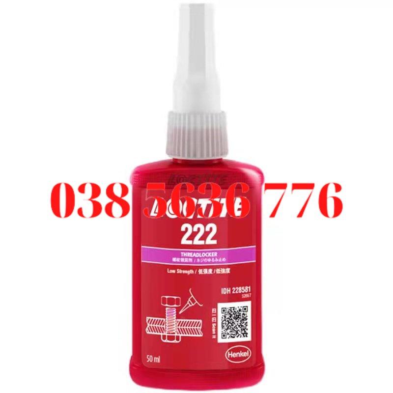 Henkel Loctite 222, Keo Khóa Ren, Keo Kỵ Khí 50Ml