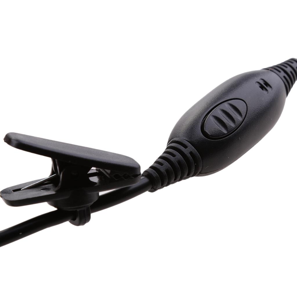 Ear Hook Earpiece Headset Mic For Motorola MTP850 MTH650 Walkie Talkie Radio