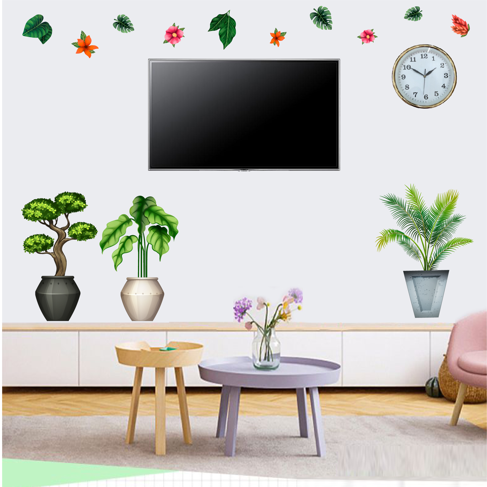 Decal trang trí quán số 41