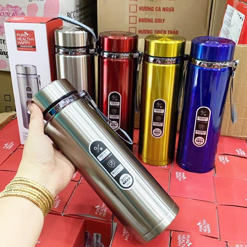BÌNH GIỮ NHIỆT 1000ML ruột INOX 304 Không Ghỉ giữ cực nhiệt tốt, không bị mùi -N1