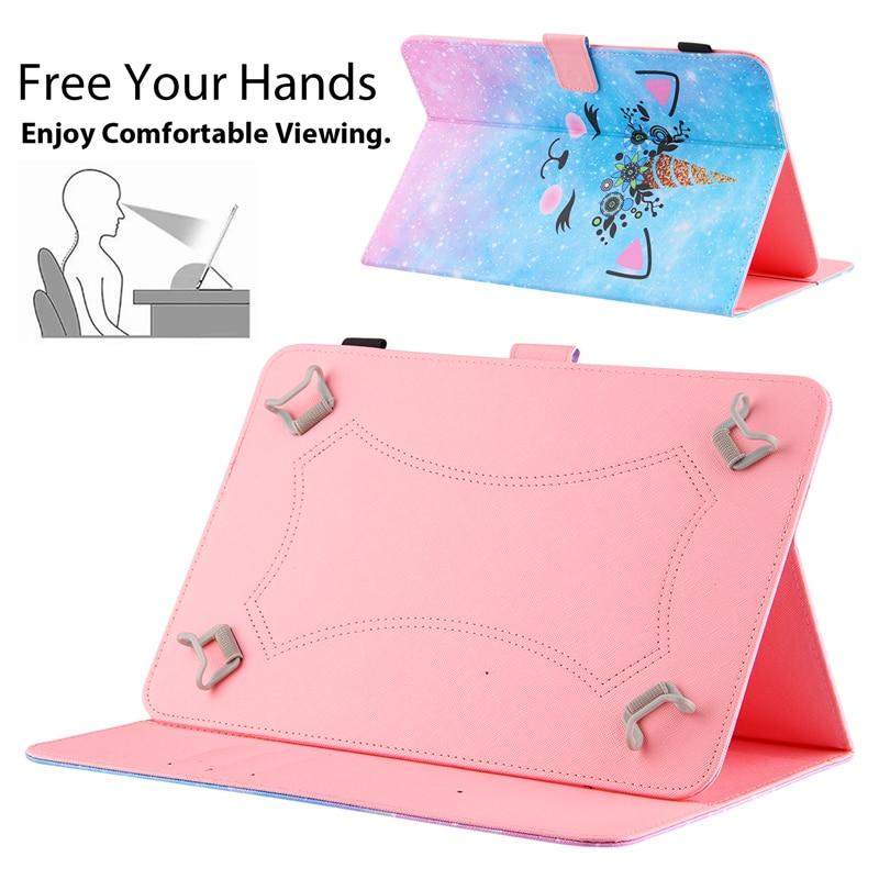 Bao Da Họa Tiết Hoạt Hình 7 Inch Cho Huawei Samsung Xiaomi Lenovo Asus Pad 6.5 6.8 7.0 7.5 Inch