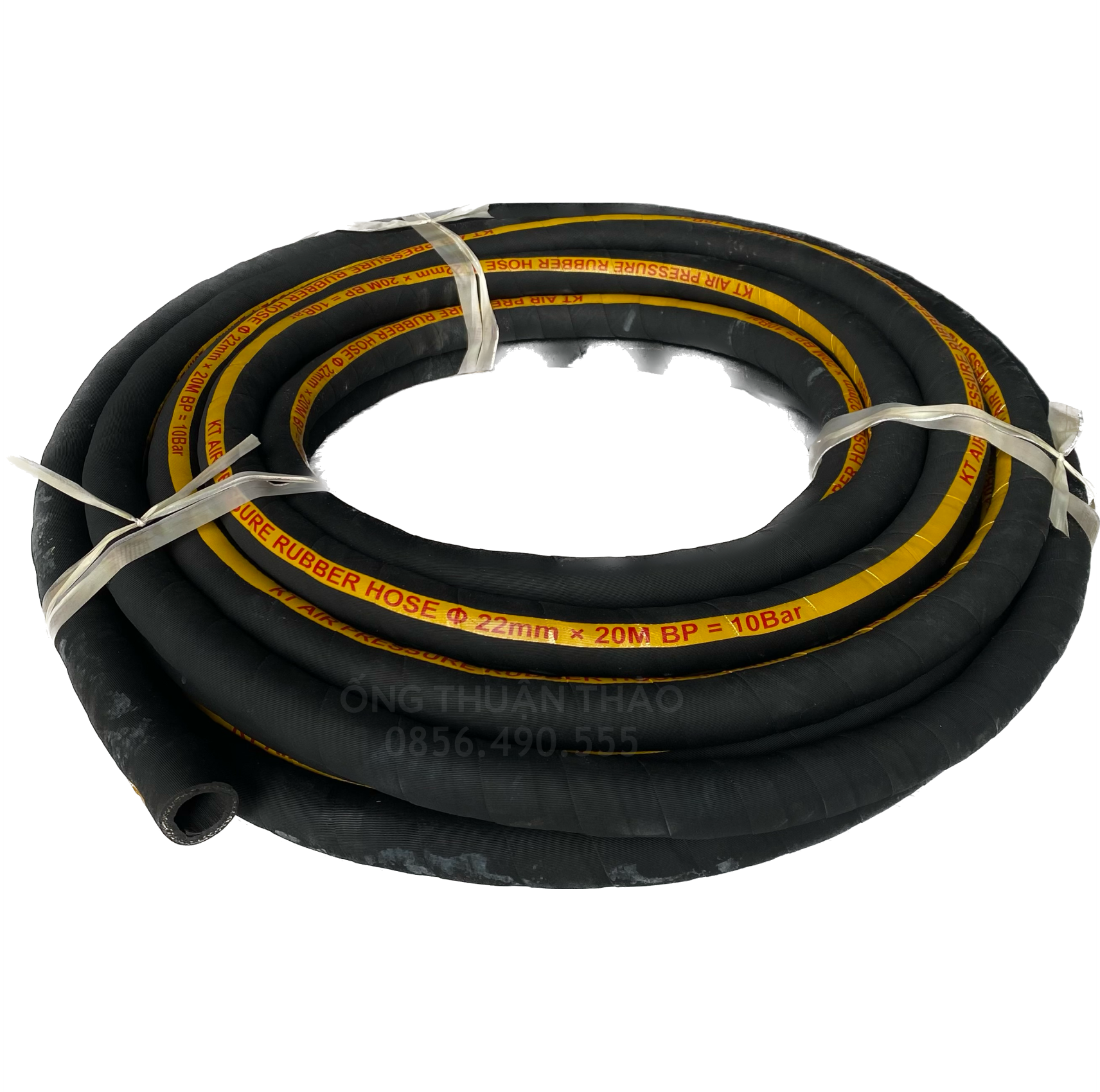 Ống Cao Su Bố Vải Phi 22mm CUỘN 20 MÉT- Hàng Nhập Khẩu - Ống Thuận Thảo