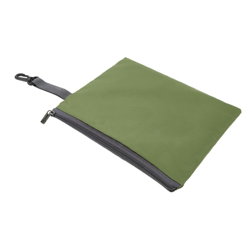 Waterproof Camping Storage Bag Travel Wash Accessories Organizer Zipper Pouch with Hanging Buckle Outdoors