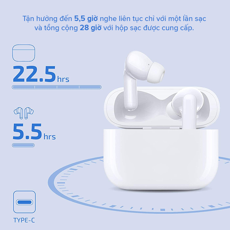 Tai Nghe Bluetooth T18, Âm Thanh Hi-Fi - Hàng Chính Hãng