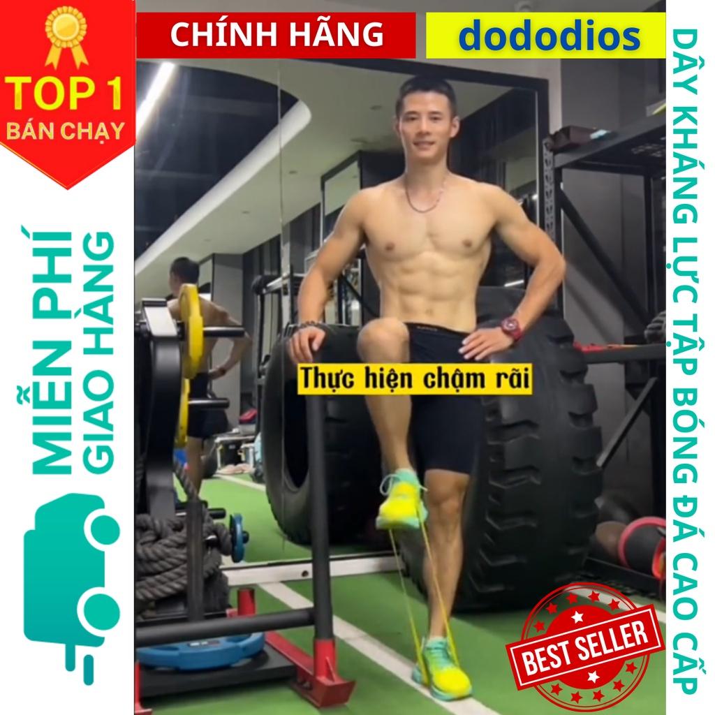 Dây cao su kháng lực tập chân mông đùi khi đá banh, tập gym - Hãng DoDoDios