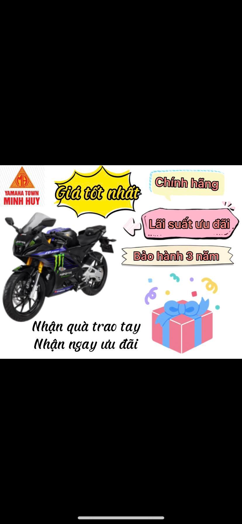 Xe Moto Yamaha YZF R15 M 2023 - bản giới hạn MONSTE ENERGY YAMAHA MOTOGP