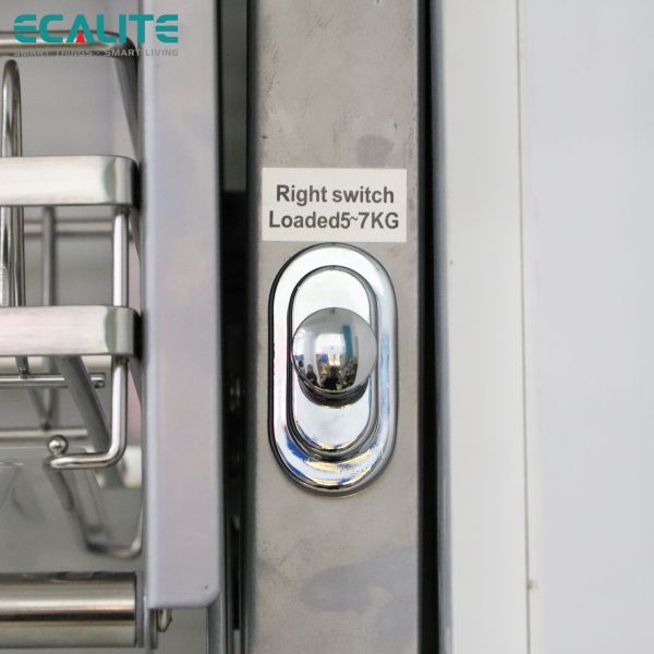 Kệ chén di động tủ trên Lift-Basket Ecalite EL-BL90SS