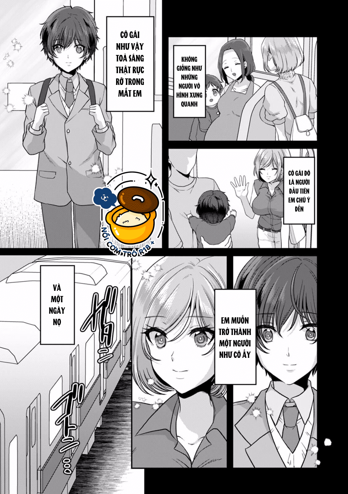Sắp Không Kiềm Chế Nổi Trên Chuyến Tàu Đông Đúc chapter 8.1 - Trang 6
