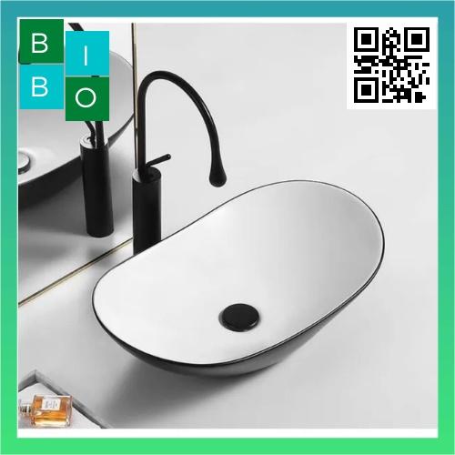 Chậu sứ lavabo để bàn kiểu thuyền với nhiều màu sắc độc đáo