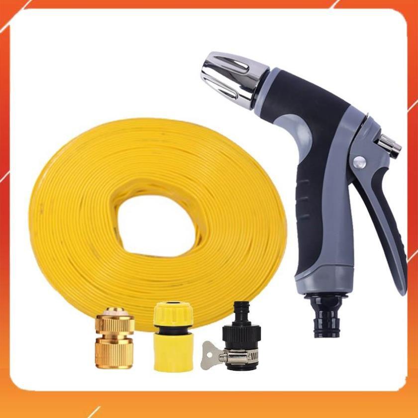 Bộ dây và vòi xịt rửa xe tưới cây tăng áp 7-10M 206817