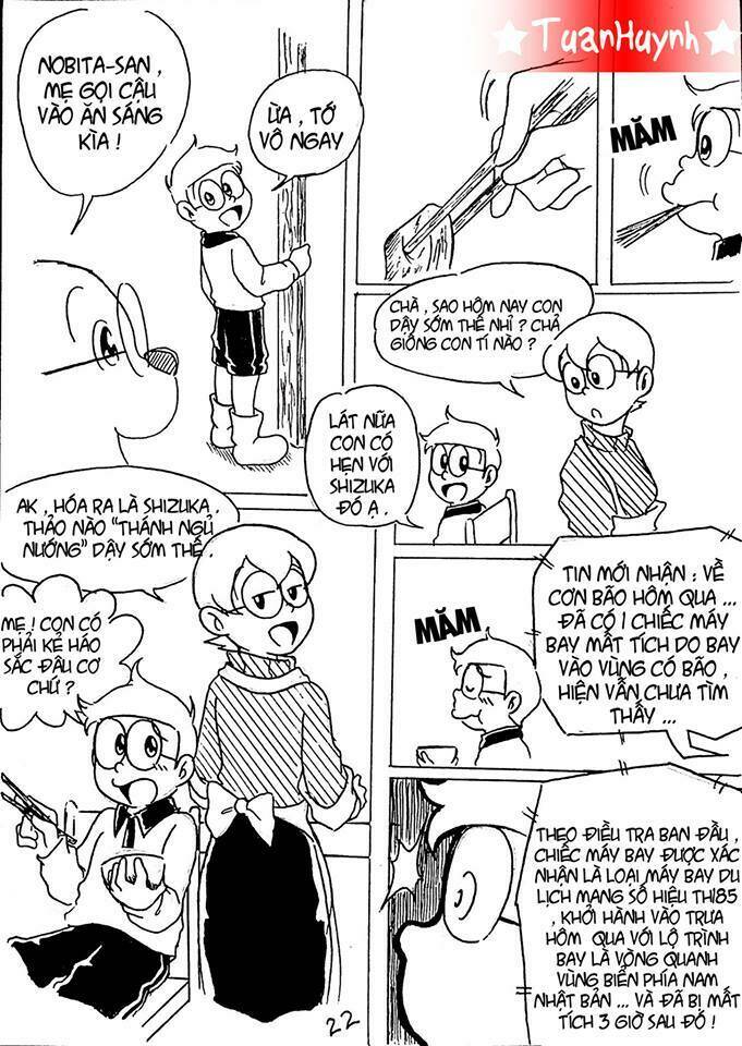 doraemon fan-made : nobita và cuộc phiêu lưu đến hòn đảo bị mất chapter 3 4